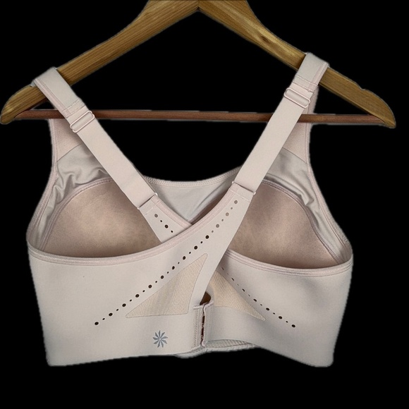 ATHLETA Phenomena High Impact Sport Workout Bra Sz 36DD Racerback Molded cups - Picture 2 of 6